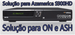Solução para Azamerica S900HD travado em ON e ASH